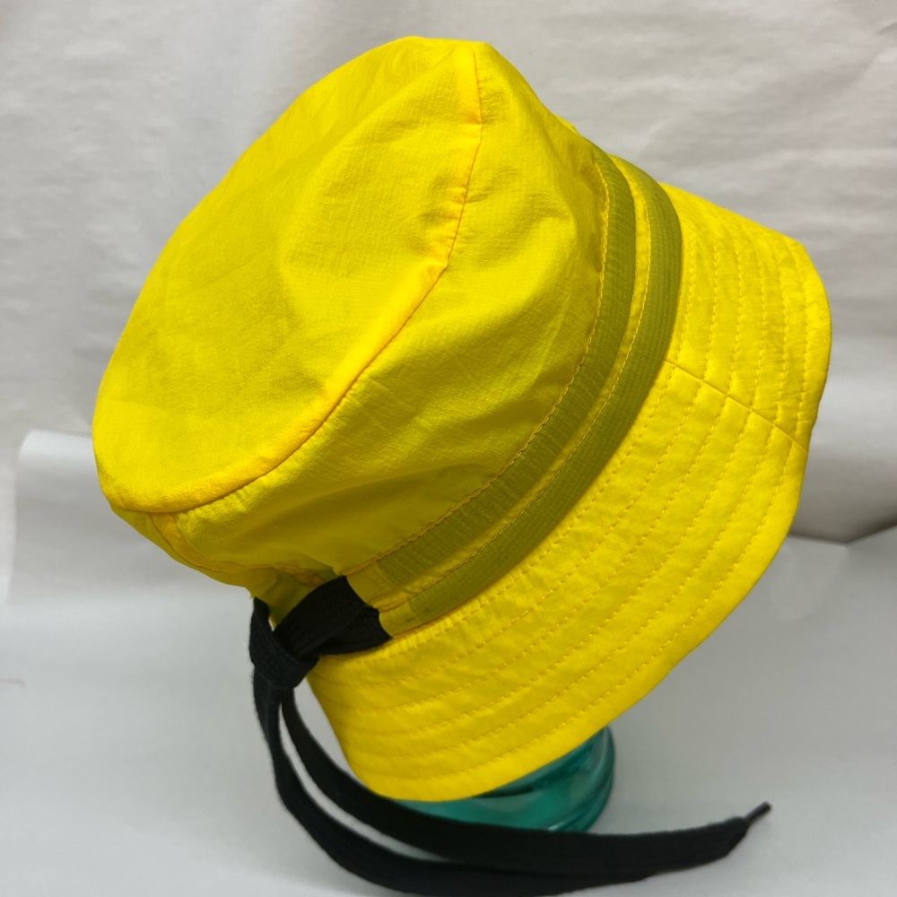 Craig Green drawstring-fastening hat Yellow bucket Hat